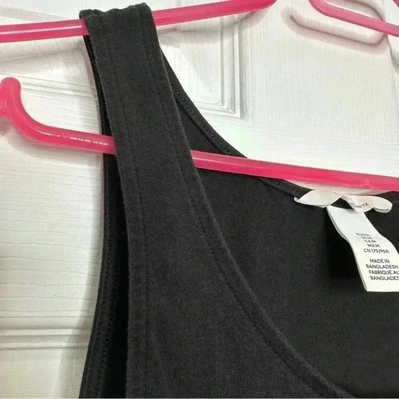 H&M Mama Maternity Cotton Tank Top Black Size  Medium - Picture 3 of 16